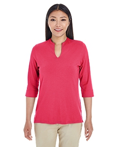 Devon & Jones DP188W Ladies&#39; Perfect Fit Tailored Open Neckline Top