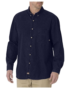 Dickies WL300 8 OZ DENIM LONG SLEEVE SHIRT