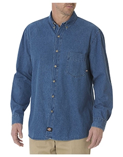 Dickies WL300 8 OZ DENIM LONG SLEEVE SHIRT