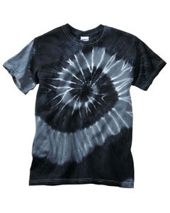 Dyenomite 20021 Tone On Tone Spiral T-Shirt