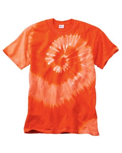 Dyenomite 20021 Tone On Tone Spiral T-Shirt