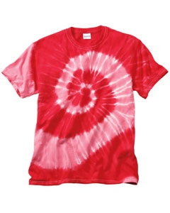 Dyenomite 20021 Tone On Tone Spiral T-Shirt