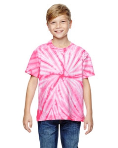 Dyenomite 365BCY for Team 365 Youth Team Tonal Cyclone Tie-Dyed T-Shirt