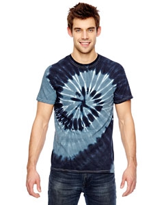 Dyenomite 365SL for Team 365 Team Tonal Spiral Tie-Dyed T-Shirt