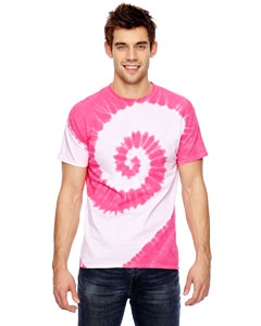 Dyenomite 365SL for Team 365 Team Tonal Spiral Tie-Dyed T-Shirt