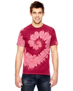 Dyenomite 365SL for Team 365 Team Tonal Spiral Tie-Dyed T-Shirt