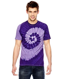 Dyenomite 365SL for Team 365 Team Tonal Spiral Tie-Dyed T-Shirt