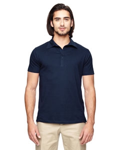 econscious EC2505 Men&#39;s 4.4 oz., 100% Organic Cotton Jersey Short-Sleeve Polo