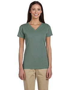 econscious EC3052 Ladies&#39; 4.4 oz. 100% Organic Cotton Short-Sleeve V-Neck T-Shirt