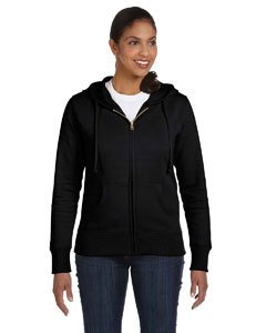 econscious EC4501 Ladies&#39; 9 oz. Organic/Recycled Full-Zip Hood