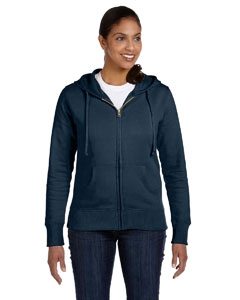 econscious EC4501 Ladies&#39; 9 oz. Organic/Recycled Full-Zip Hood