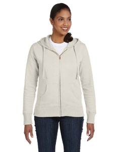 econscious EC4501 Ladies&#39; 9 oz. Organic/Recycled Full-Zip Hood