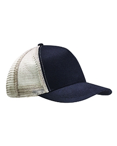 econscious EC7065 Recycled Semi-Curve 5-Panel Trucker