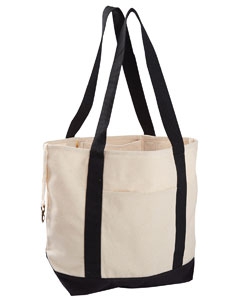 econscious EC8035 12 oz. Organic Cotton Canvas Boat Tote Bag