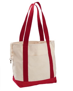 econscious EC8035 12 oz. Organic Cotton Canvas Boat Tote Bag