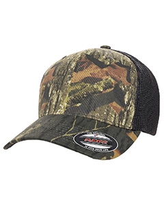 Flexfit 6911 Adult Mossy Oak Stretch Mesh Cap