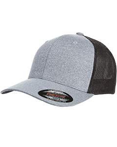 Flexfit Y6311 Adult Poly M&#233;lange Stretch Mesh Cap