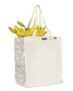 Gemline 1403R1 Chelsea Cotton Market Tote