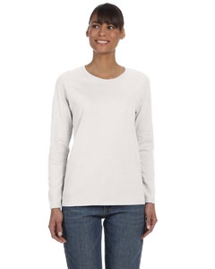 Gildan G540L Heavy Cotton Ladies&#39; 5.3 oz. Missy Fit Long-Sleeve T-Shirt