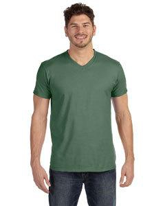 Hanes 498V 4.5 oz., 100% Ringspun Cotton nano-T&#174; V-Neck T-Shirt