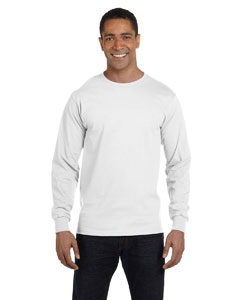Hanes 5286 5.2 oz. ComfortSoft&#174; Cotton Long-Sleeve T-Shirt