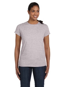 Hanes 5680 Ladies&#39; 5.2 oz. ComfortSoft&#174; Cotton T-Shirt
