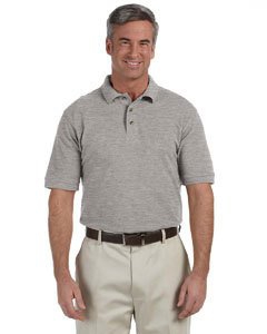 Harriton M200 Men&#39;s 6 oz. Ringspun Cotton Piqu&#233; Short-Sleeve Polo