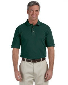 Harriton M200 Men&#39;s 6 oz. Ringspun Cotton Piqu&#233; Short-Sleeve Polo