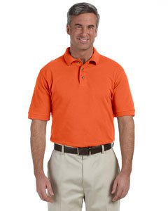 Harriton M200 Men&#39;s 6 oz. Ringspun Cotton Piqu&#233; Short-Sleeve Polo