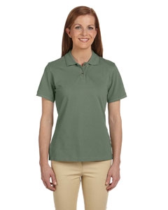 Harriton M200W Ladies&#39; 6 oz. Ringspun Cotton Piqu&#233; Short-Sleeve Polo