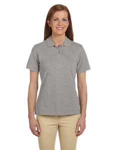 Harriton M200W Ladies&#39; 6 oz. Ringspun Cotton Piqu&#233; Short-Sleeve Polo