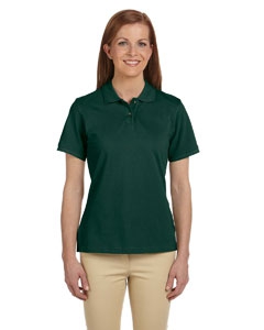 Harriton M200W Ladies&#39; 6 oz. Ringspun Cotton Piqu&#233; Short-Sleeve Polo