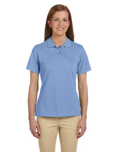 Harriton M200W Ladies&#39; 6 oz. Ringspun Cotton Piqu&#233; Short-Sleeve Polo