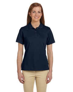 Harriton M200W Ladies&#39; 6 oz. Ringspun Cotton Piqu&#233; Short-Sleeve Polo