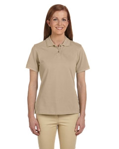 Harriton M200W Ladies&#39; 6 oz. Ringspun Cotton Piqu&#233; Short-Sleeve Polo