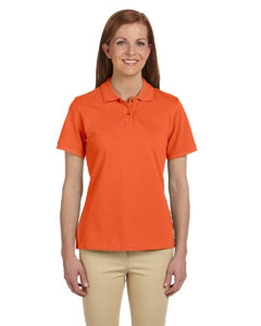 Harriton M200W Ladies&#39; 6 oz. Ringspun Cotton Piqu&#233; Short-Sleeve Polo