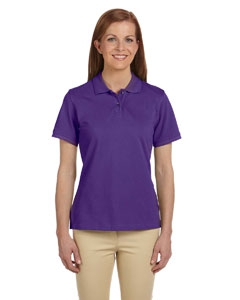 Harriton M200W Ladies&#39; 6 oz. Ringspun Cotton Piqu&#233; Short-Sleeve Polo