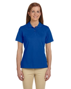 Harriton M200W Ladies&#39; 6 oz. Ringspun Cotton Piqu&#233; Short-Sleeve Polo