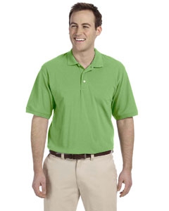 Harriton M265 Men&#39;s 5.6 oz. Easy Blend Polo