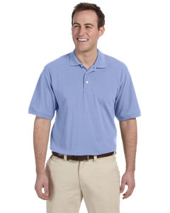 Harriton M265 Men&#39;s 5.6 oz. Easy Blend Polo