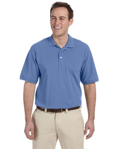 Harriton M265 Men&#39;s 5.6 oz. Easy Blend Polo