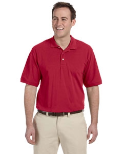 Harriton M265 Men&#39;s 5.6 oz. Easy Blend Polo