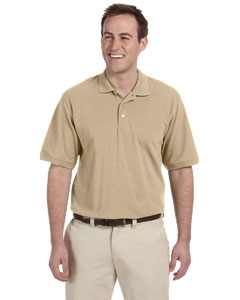 Harriton M265 Men&#39;s 5.6 oz. Easy Blend Polo