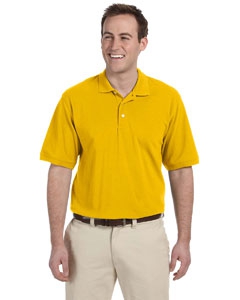 Harriton M265 Men&#39;s 5.6 oz. Easy Blend Polo