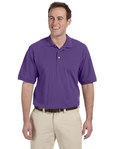 Harriton M265 Men&#39;s 5.6 oz. Easy Blend Polo