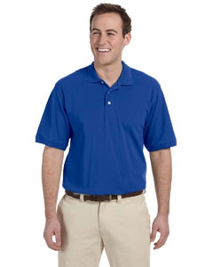 Harriton M265 Men&#39;s 5.6 oz. Easy Blend Polo