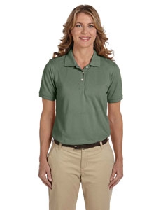 Harriton M265W Ladies&#39; 5.6 oz. Easy Blend Polo