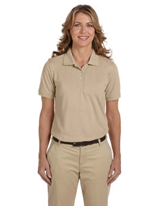 Harriton M265W Ladies&#39; 5.6 oz. Easy Blend Polo