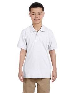 Harriton M265Y Youth 5.6 oz. Easy Blend Polo