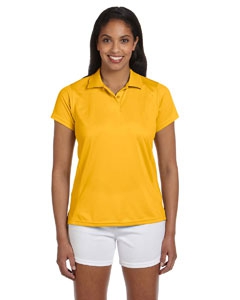 Harriton M315W Ladies&#39; 4 oz. Polytech Polo